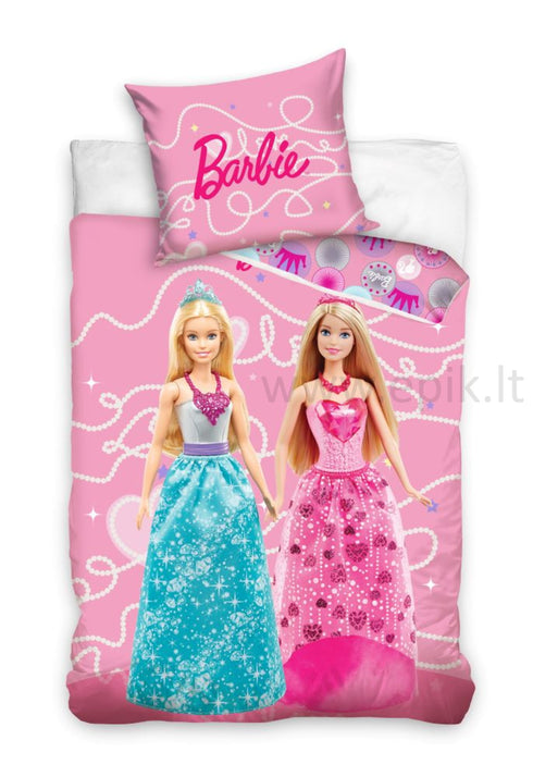 Vaikiškas patalynės komplektas "Barbie Dolls"